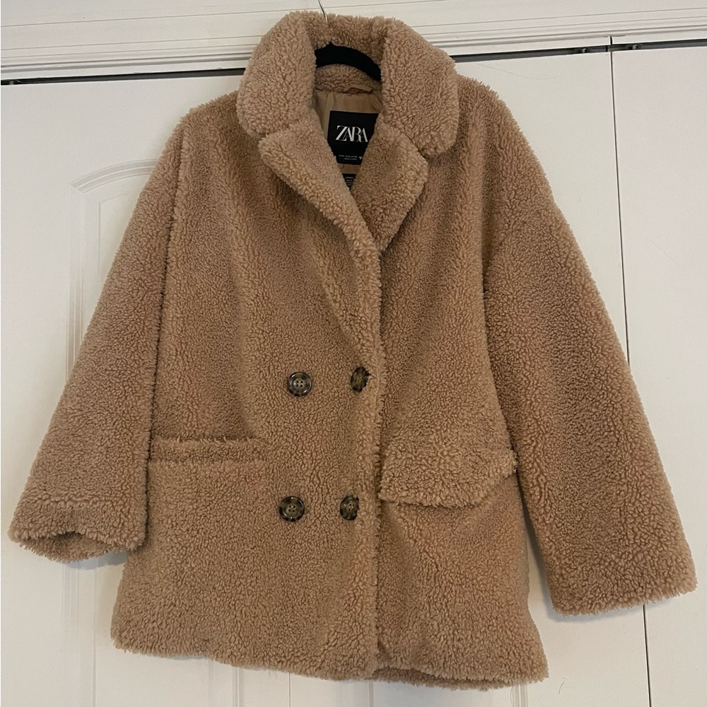 ZARA - teddy bear coat